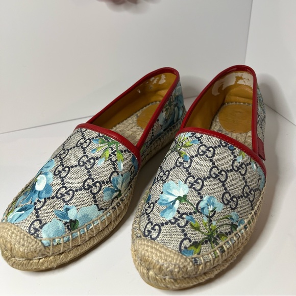 Gucci 'Pilar' Espadrille Slip-On Flat, Size 8US / 38EU - Picture 1 of 9
